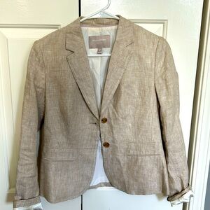 Banana republic linen blazer  sz 2P